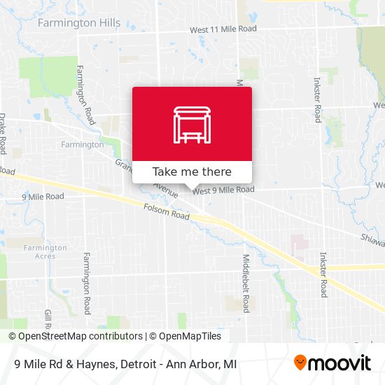 Mapa de 9 Mile Rd & Haynes