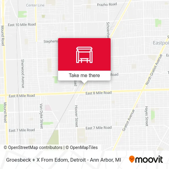 Groesbeck + X From Edom map