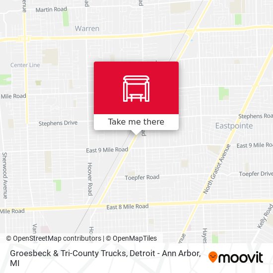 Mapa de Groesbeck & Tri-County Trucks