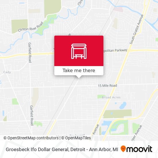 Groesbeck Ifo Dollar General map