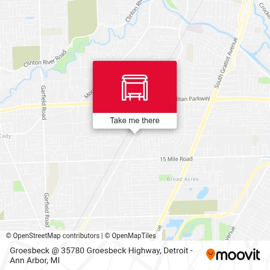 Groesbeck @ 35780 Groesbeck Highway map