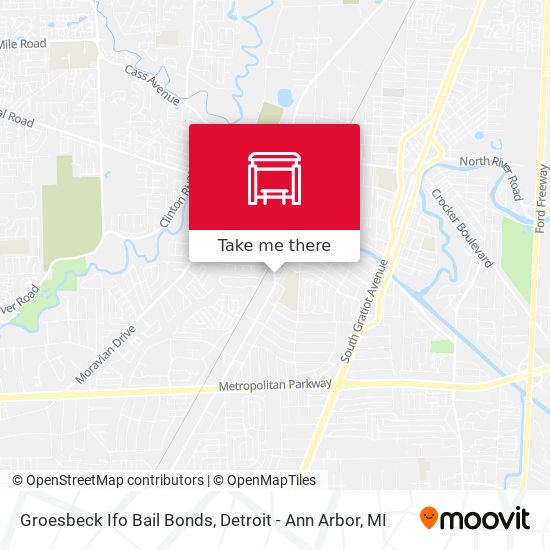 Mapa de Groesbeck Ifo Bail Bonds