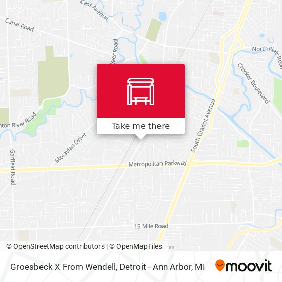 Groesbeck X From Wendell map