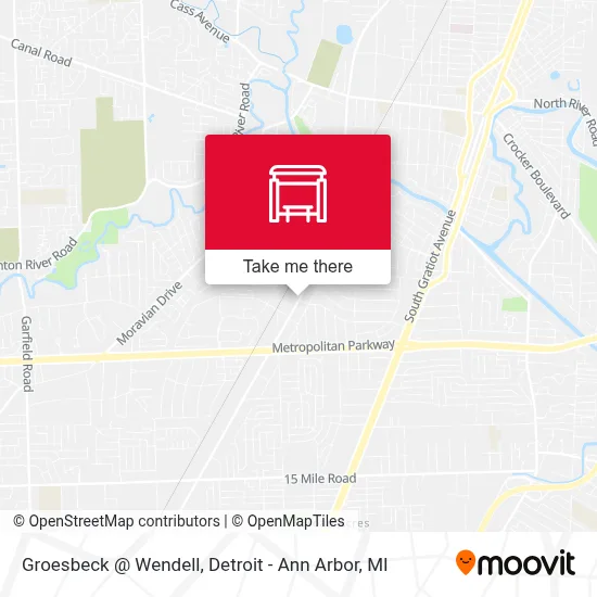 Mapa de Groesbeck @ Wendell