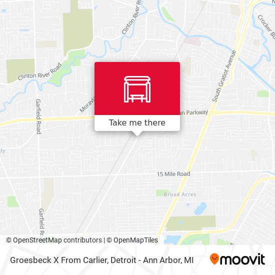Groesbeck X From Carlier map
