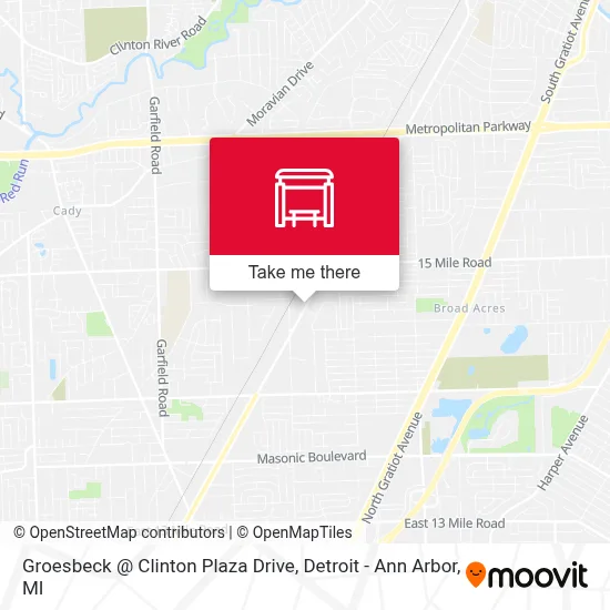 Groesbeck @ Clinton Plaza Drive map