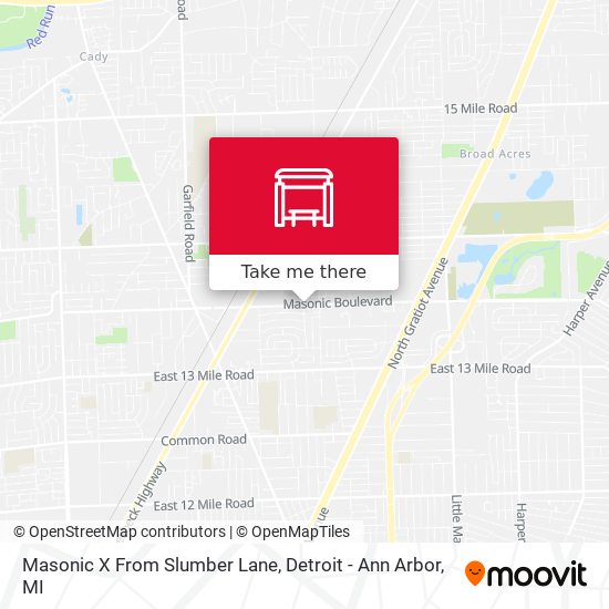 Masonic X From Slumber Lane map