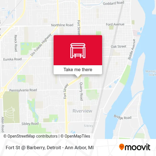 Fort St @ Barberry map