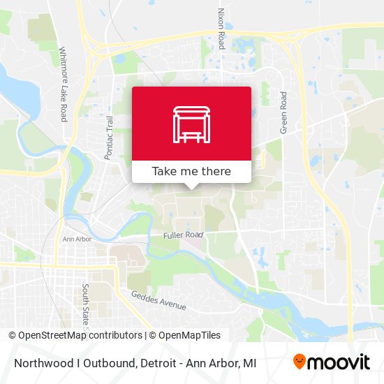 Northwood I Outbound map