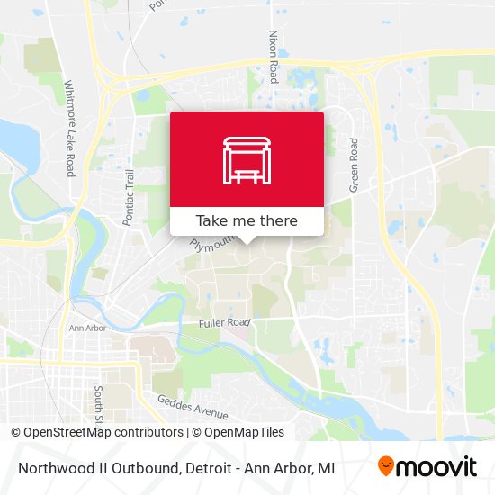 Northwood II Outbound map