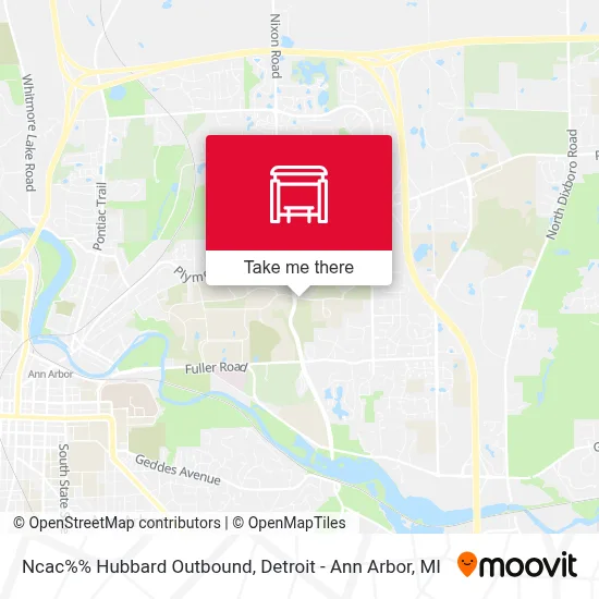 Ncac%% Hubbard Outbound map