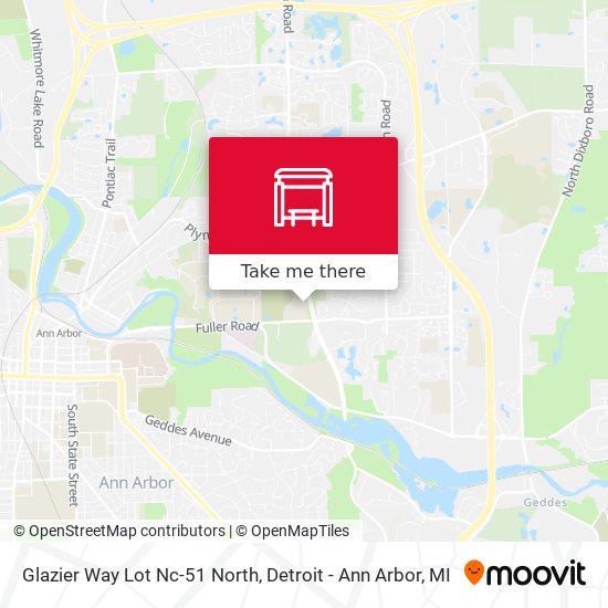 Mapa de Glazier Way  Lot Nc-51  North
