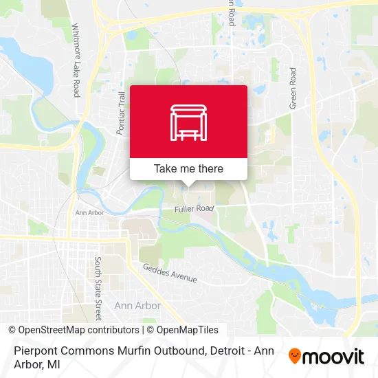 Pierpont Commons  Murfin Outbound map