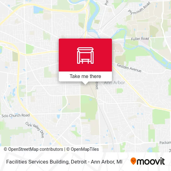 Facilities Services Building map