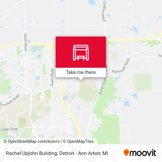 Rachel Upjohn Building map
