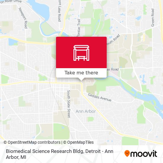 Biomedical Science Research Bldg map