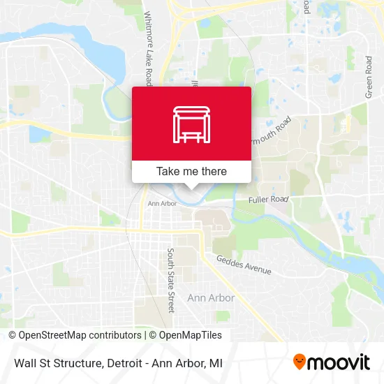 Wall St Structure map