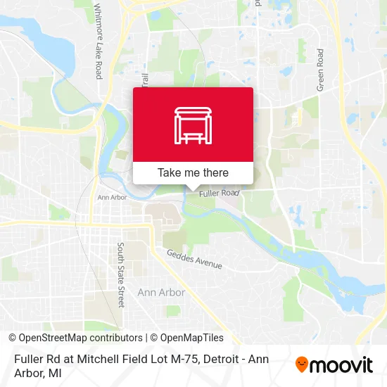 Mapa de Fuller Rd at Mitchell Field  Lot M-75
