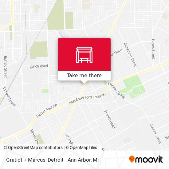 Gratiot + Marcus map