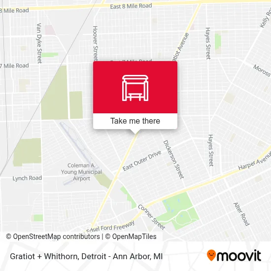 Gratiot + Whithorn map