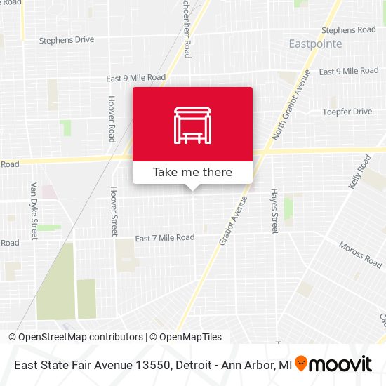 East State Fair Avenue 13550 map
