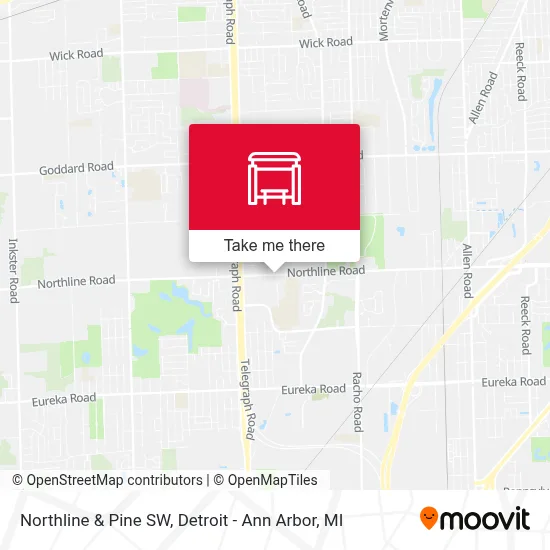 Northline & Pine SW map