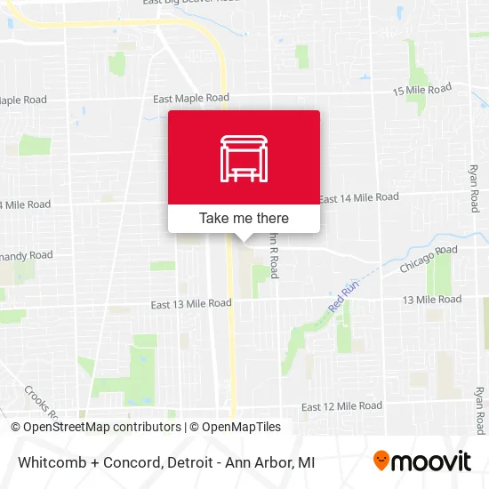 Whitcomb  + Concord map