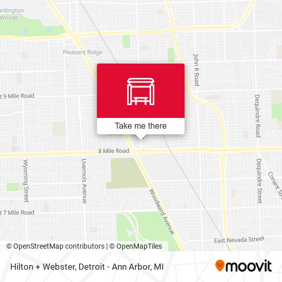 Mapa de Hilton + Webster