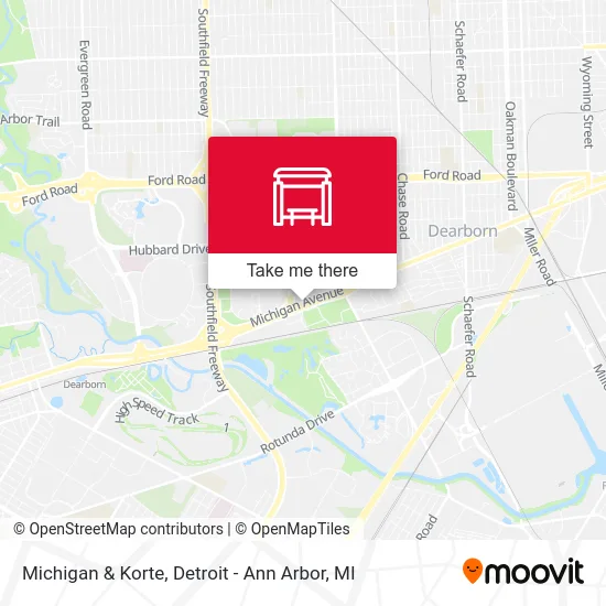 Michigan & Korte map