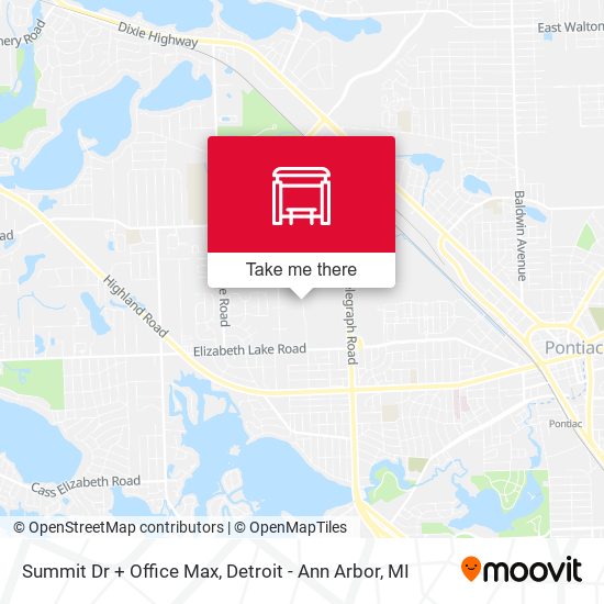 Mapa de Summit Dr + Office Max