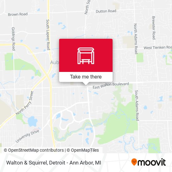 Mapa de Walton & Squirrel