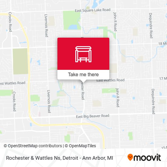 Rochester & Wattles Ns map