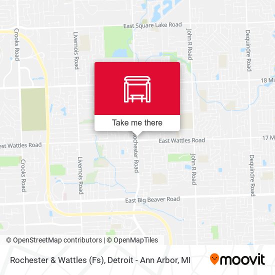 Rochester & Wattles (Fs) map