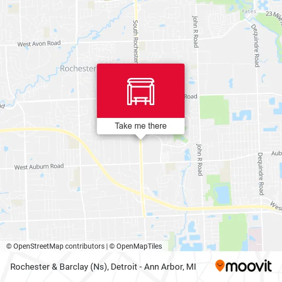 Rochester & Barclay (Ns) map