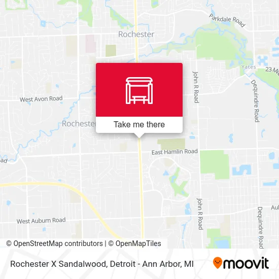 Rochester X Sandalwood map