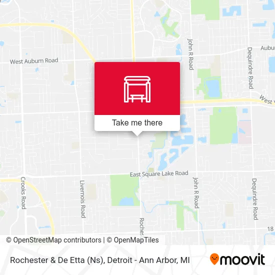 Rochester & De Etta (Ns) map