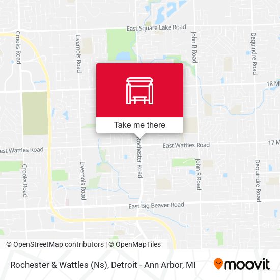 Rochester & Wattles (Ns) map
