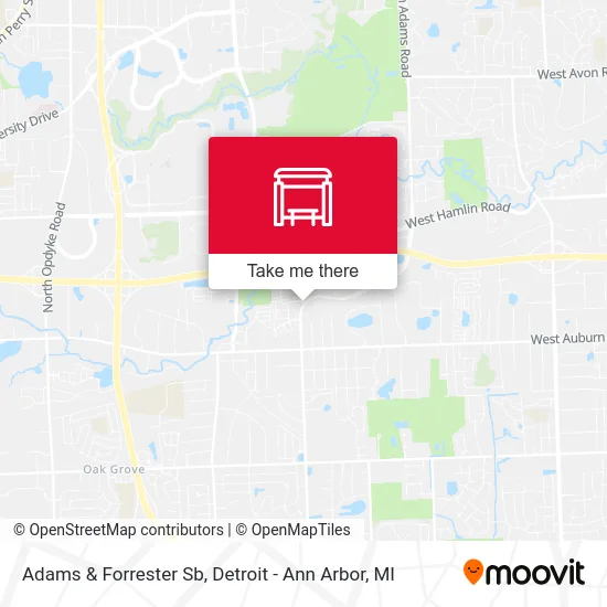 Adams & Forrester Sb map