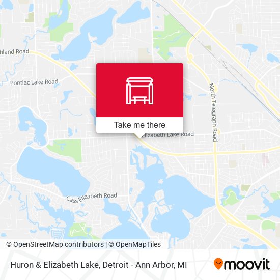 Mapa de Huron & Elizabeth Lake