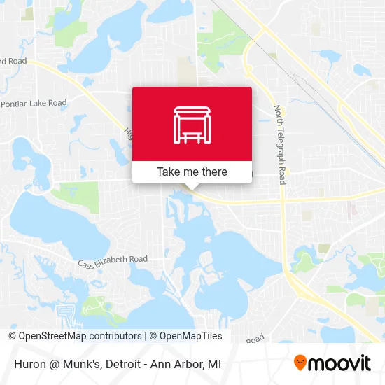Huron @ Munk's map