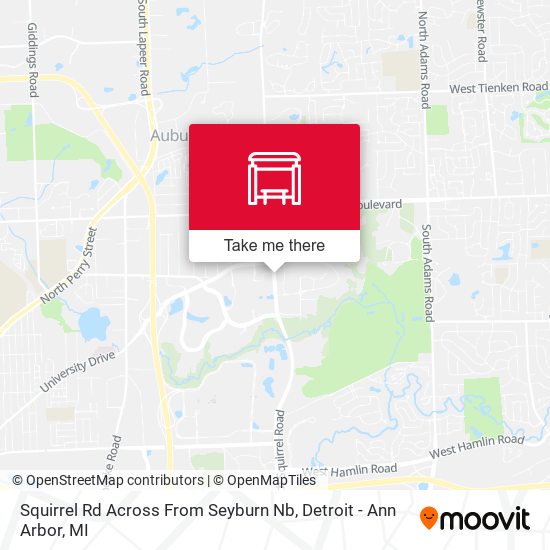 Squirrel Rd Across From Seyburn Nb map