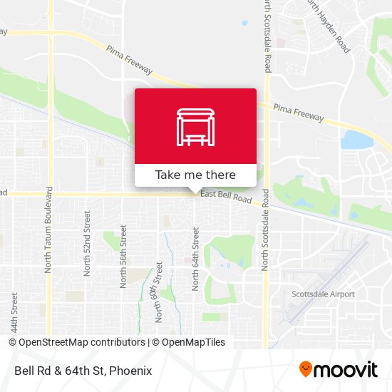 Mapa de Bell Rd & 64th St