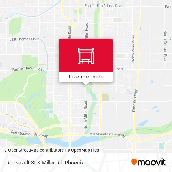 Mapa de Roosevelt St & Miller Rd