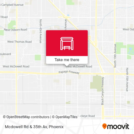 Mcdowell Rd & 35th Av map