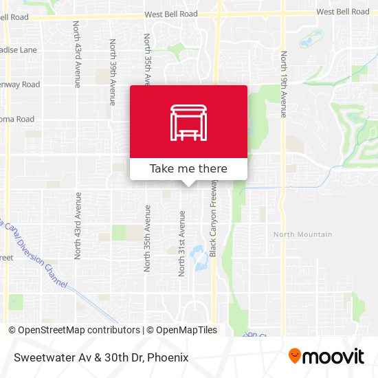 Sweetwater Av & 30th Dr map