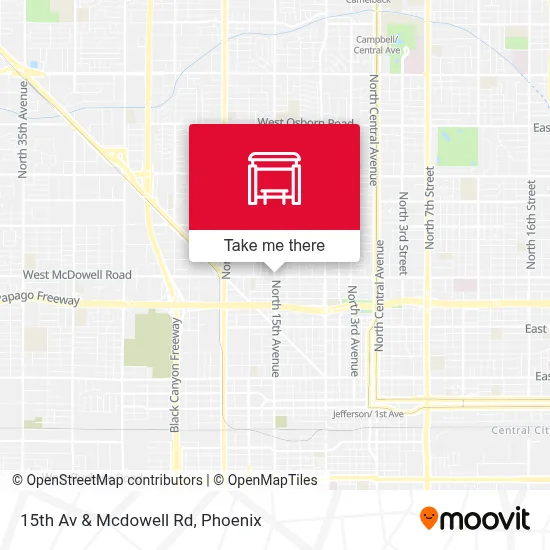 15th Av & Mcdowell Rd map