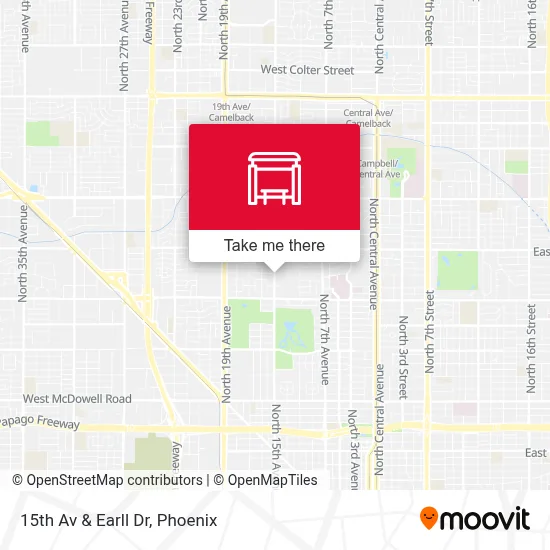 15th Av & Earll Dr map