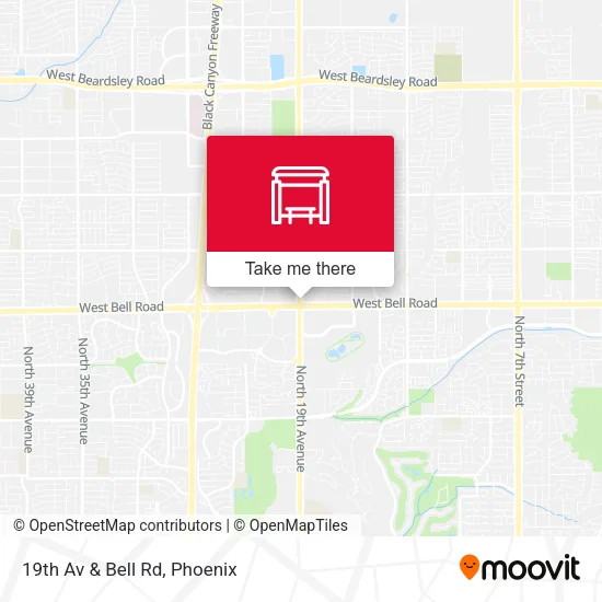 Mapa de 19th Av & Bell Rd