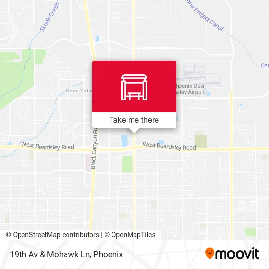19th Av & Mohawk Ln map