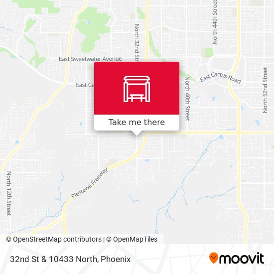 Mapa de 32nd St & 10433 North